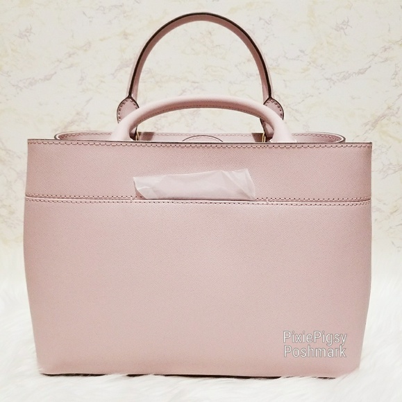 Michael Kors Hailee Blossom Satchel Crossbody Bag - Picture 5 of 8